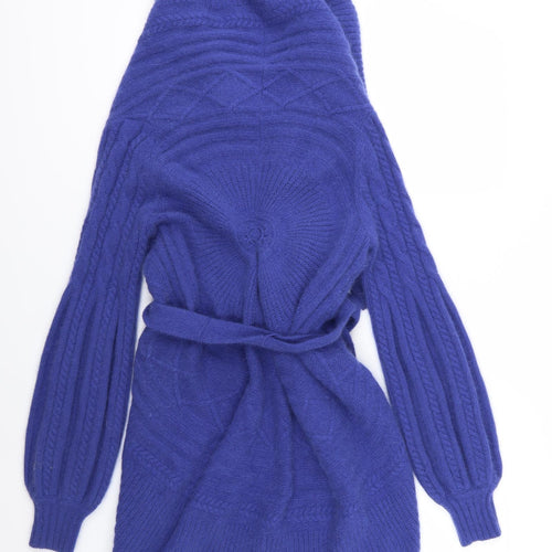 Ted Baker Womens Blue  Knit Cardigan Jumper Size S