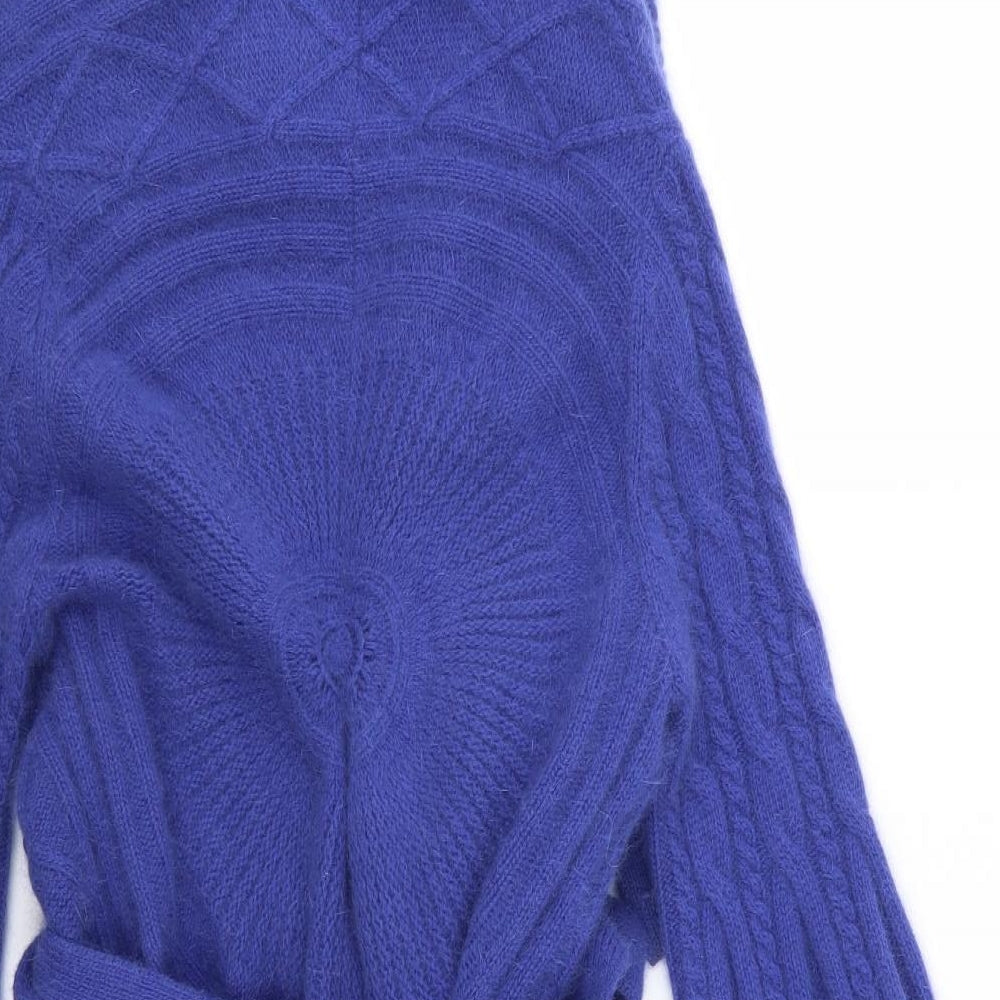 Ted Baker Womens Blue  Knit Cardigan Jumper Size S