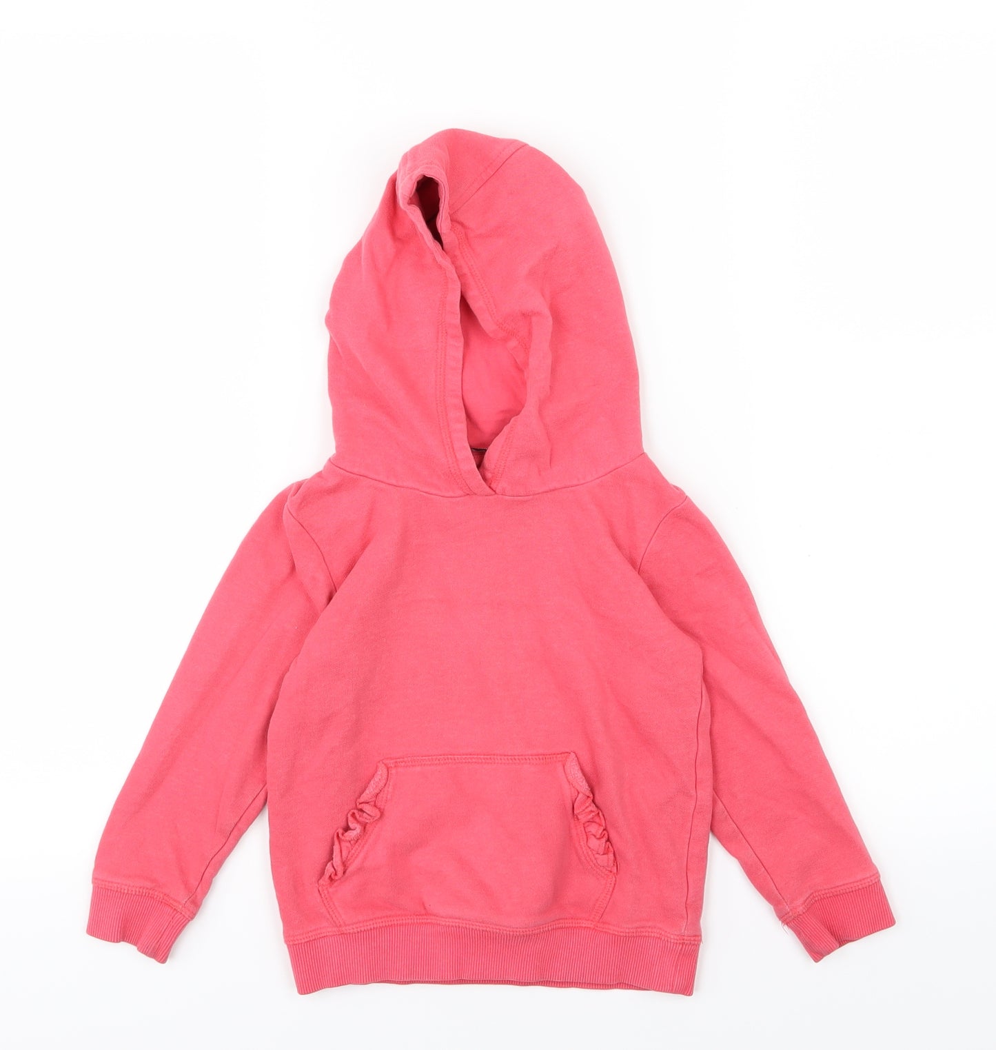 George Girls Pink  Jersey Pullover Hoodie Size 3-4 Years