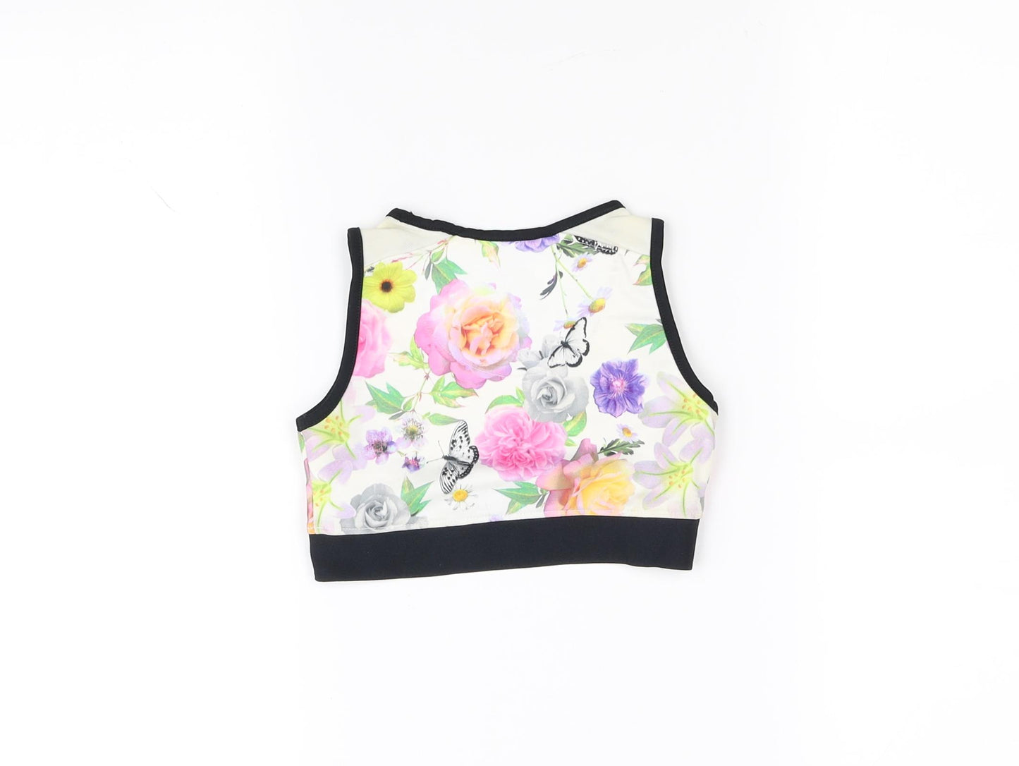 F&F Girls White   Basic Tank Size 6-7 Years