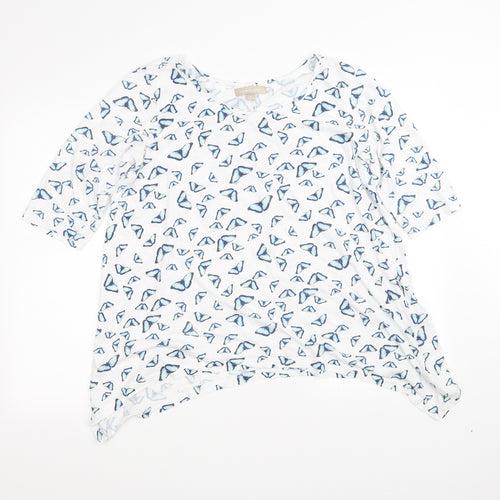 antholgy Womens White   Basic Button-Up Size 16