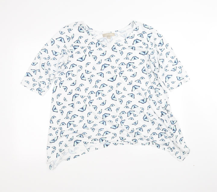 antholgy Womens White   Basic Button-Up Size 16