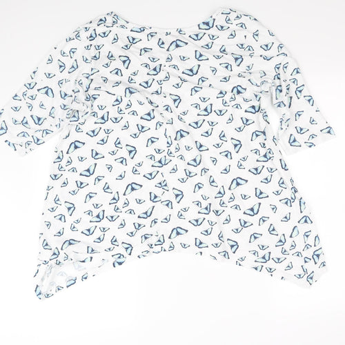antholgy Womens White   Basic Button-Up Size 16