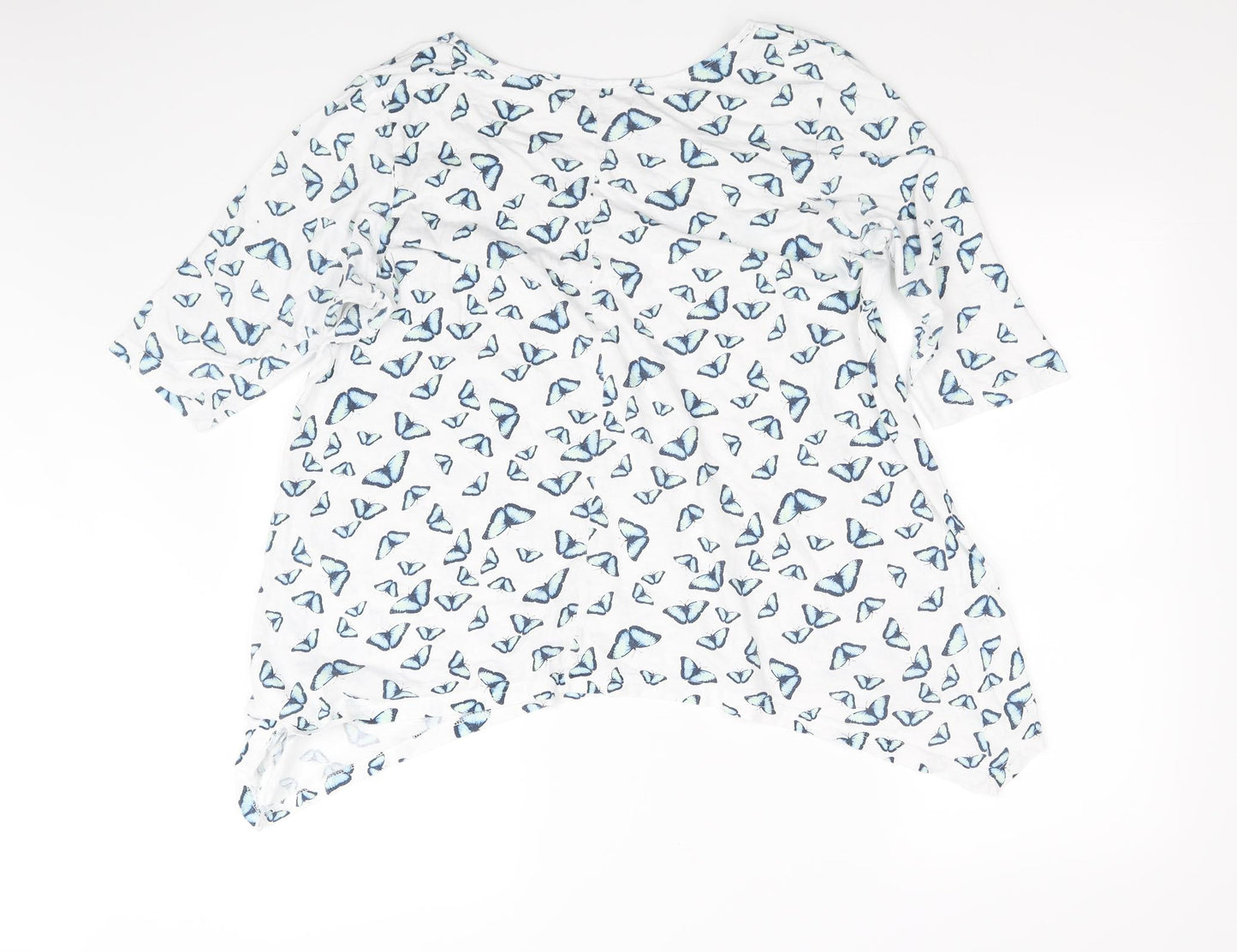 antholgy Womens White   Basic Button-Up Size 16