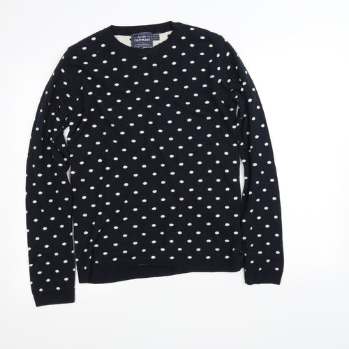 Topman Womens Blue   Pullover Jumper Size S