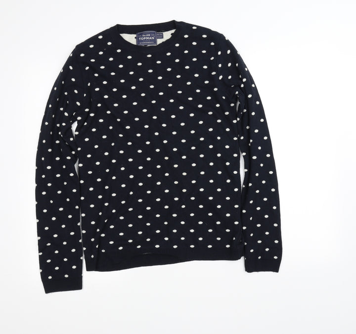 Topman Womens Blue   Pullover Jumper Size S