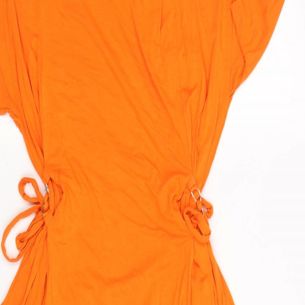 ASOS Womens Orange   Fit & Flare  Size 6