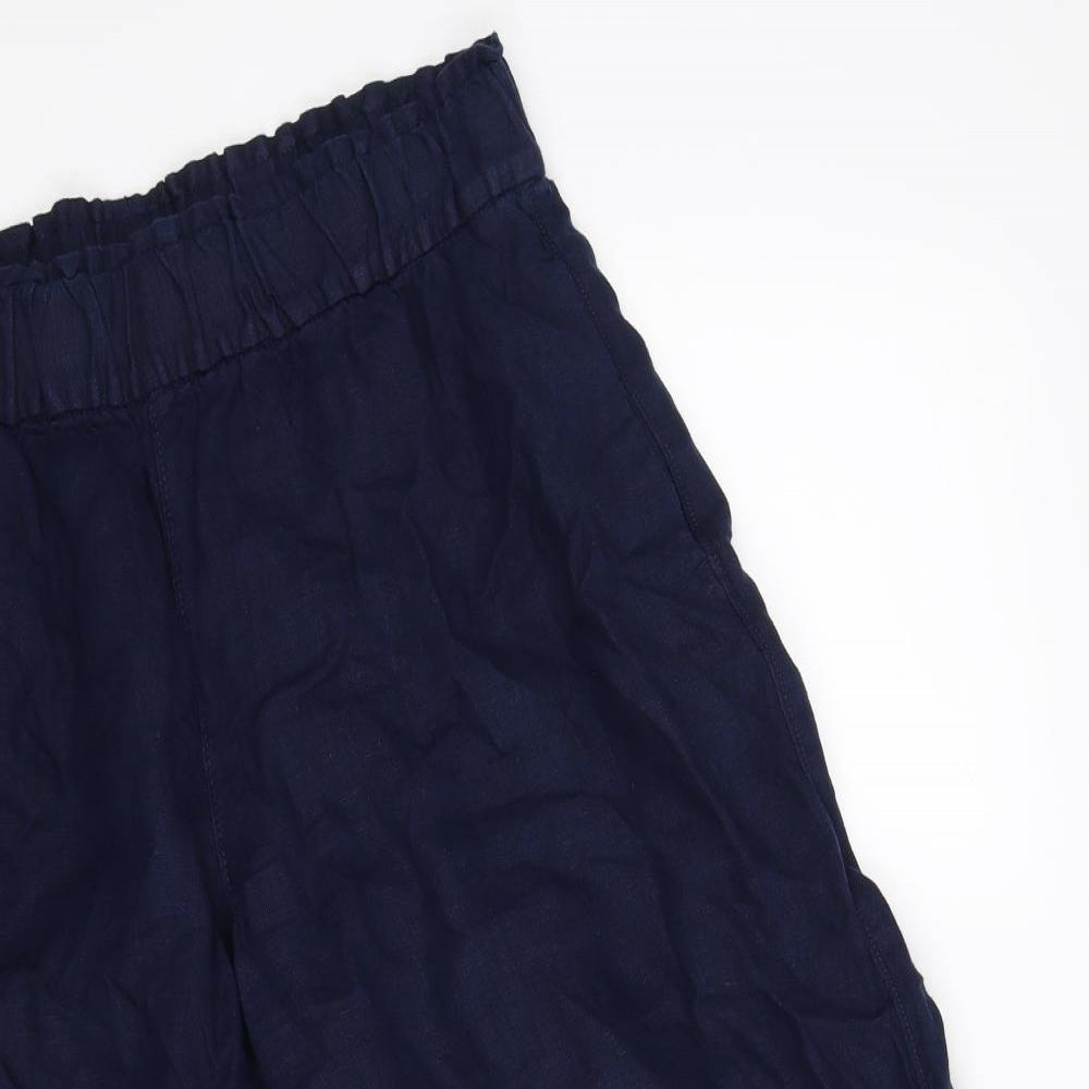 M&S  Womens Blue   Trousers  Size 14 L23 in