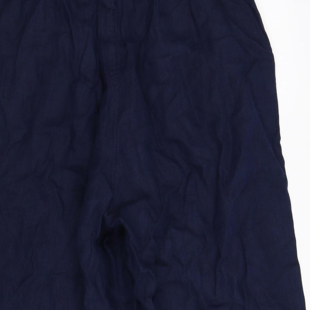 M&S  Womens Blue   Trousers  Size 14 L23 in
