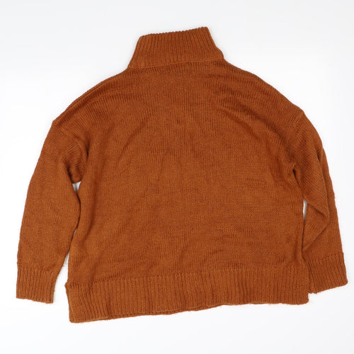New Look Womens Orange   Pullover Jumper Size L