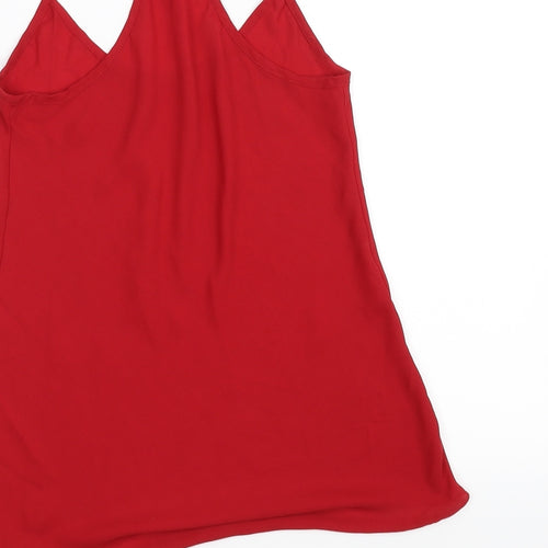 costume Womens Red   Basic Blouse Size S