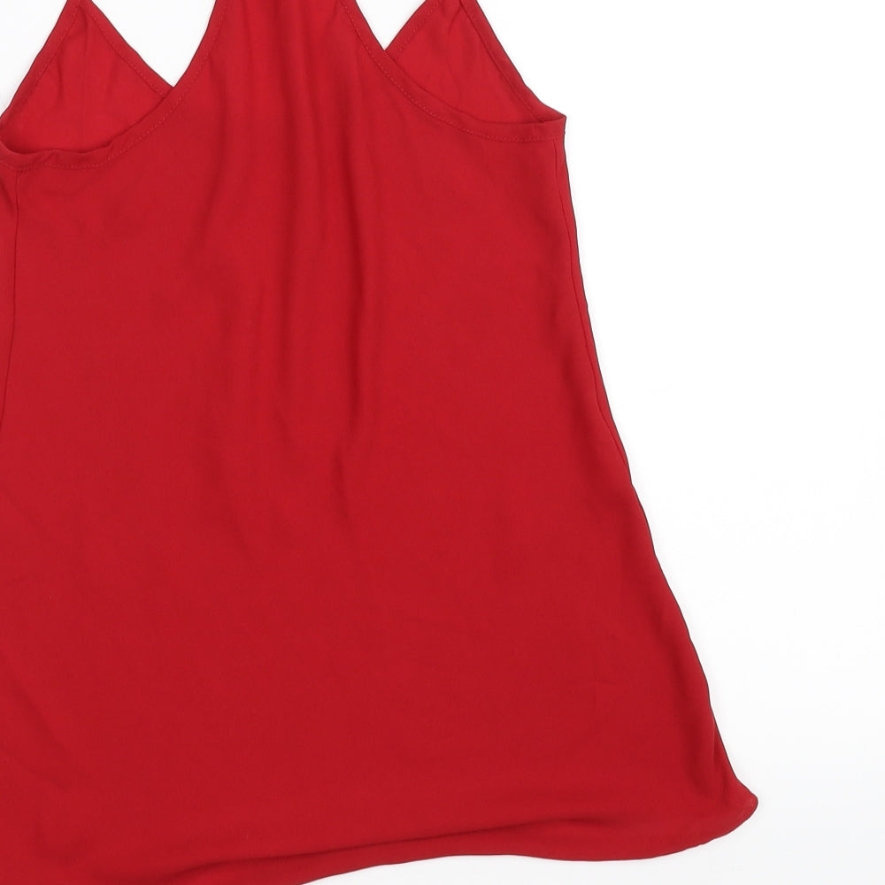 costume Womens Red   Basic Blouse Size S