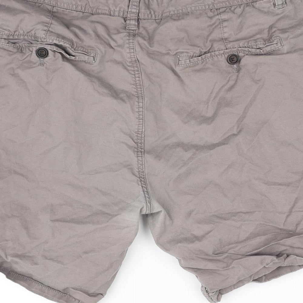 River Island Mens Brown   Cargo Shorts Size 38 in