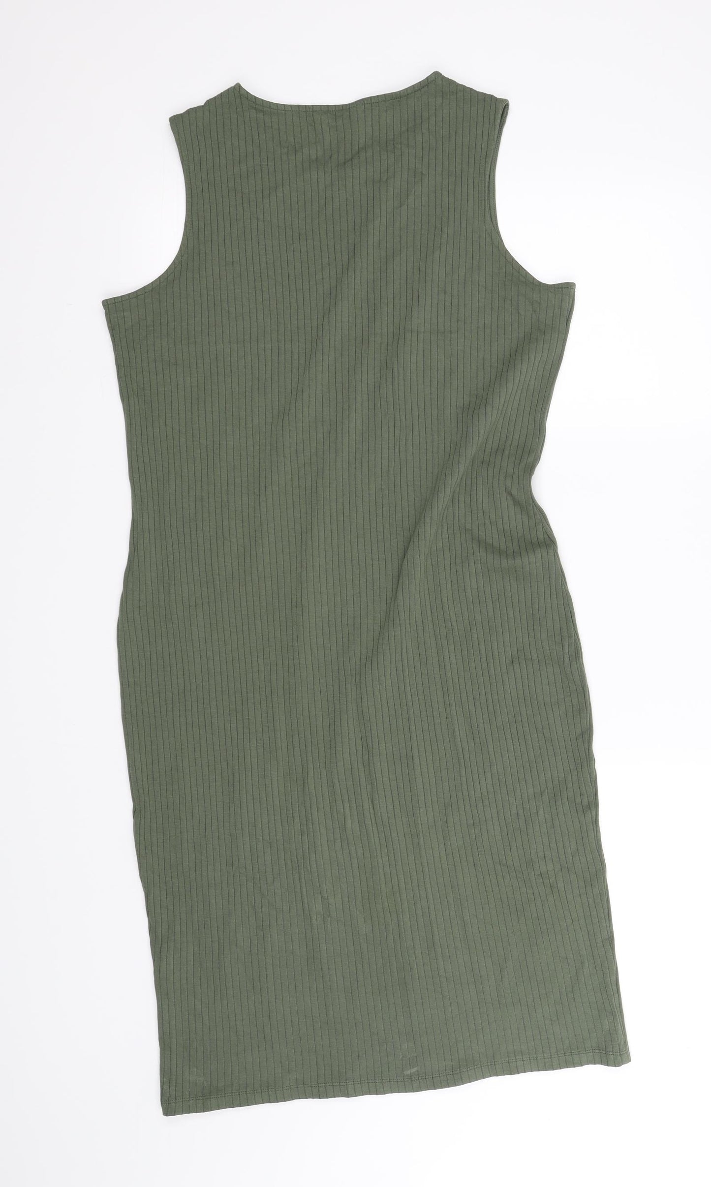 m&s Womens Green   Bodycon  Size 14