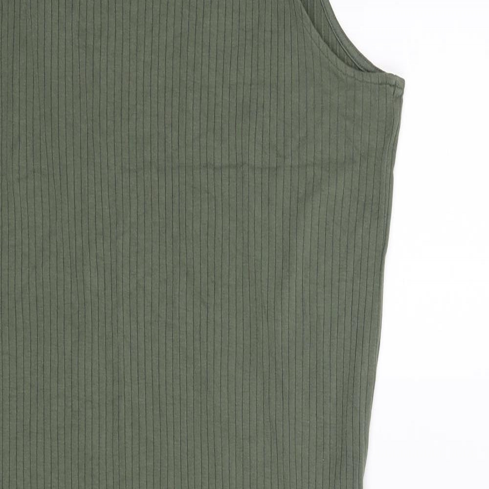 m&s Womens Green   Bodycon  Size 14