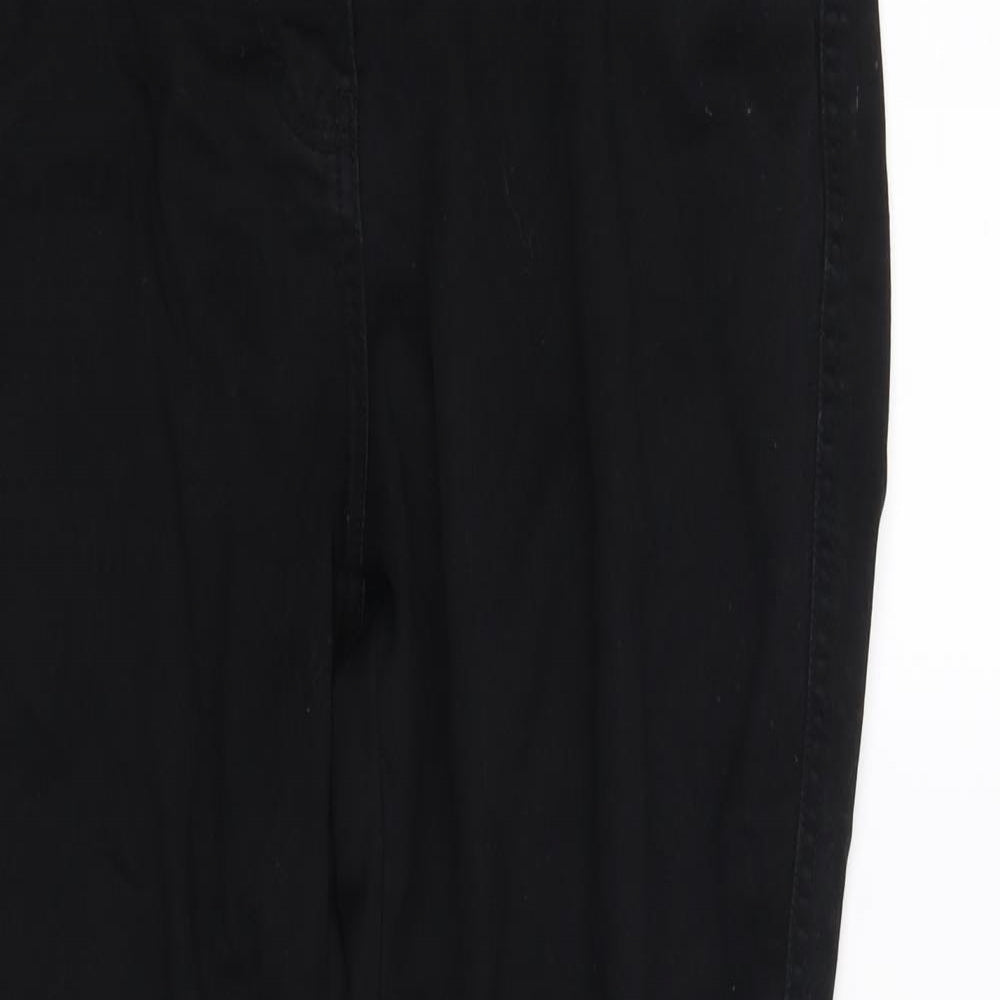 tu  Womens Black   Trousers  Size 16 L31 in