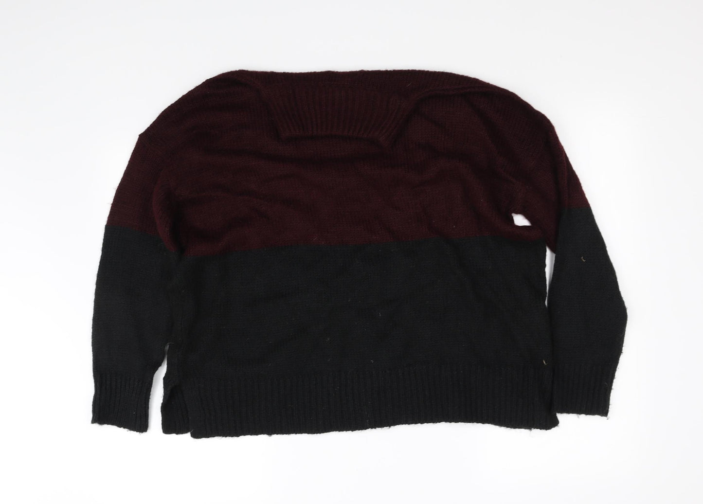 New Look Womens Black   Pullover Jumper Size L