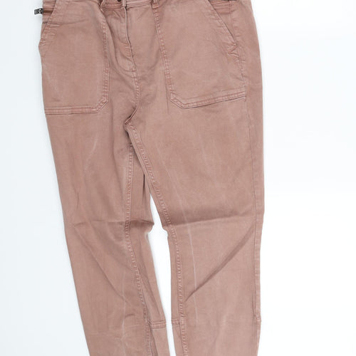 NEXT Womens Beige   Trousers  Size 16 L30 in