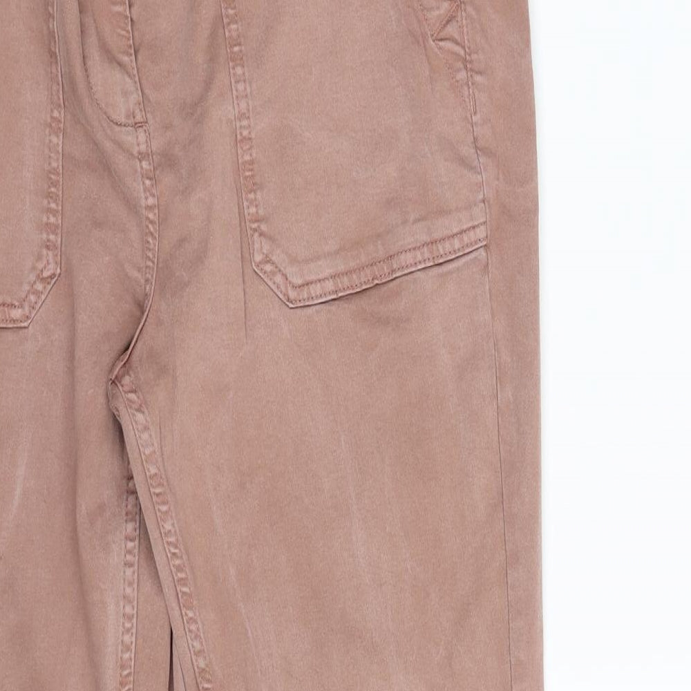 NEXT Womens Beige   Trousers  Size 16 L30 in