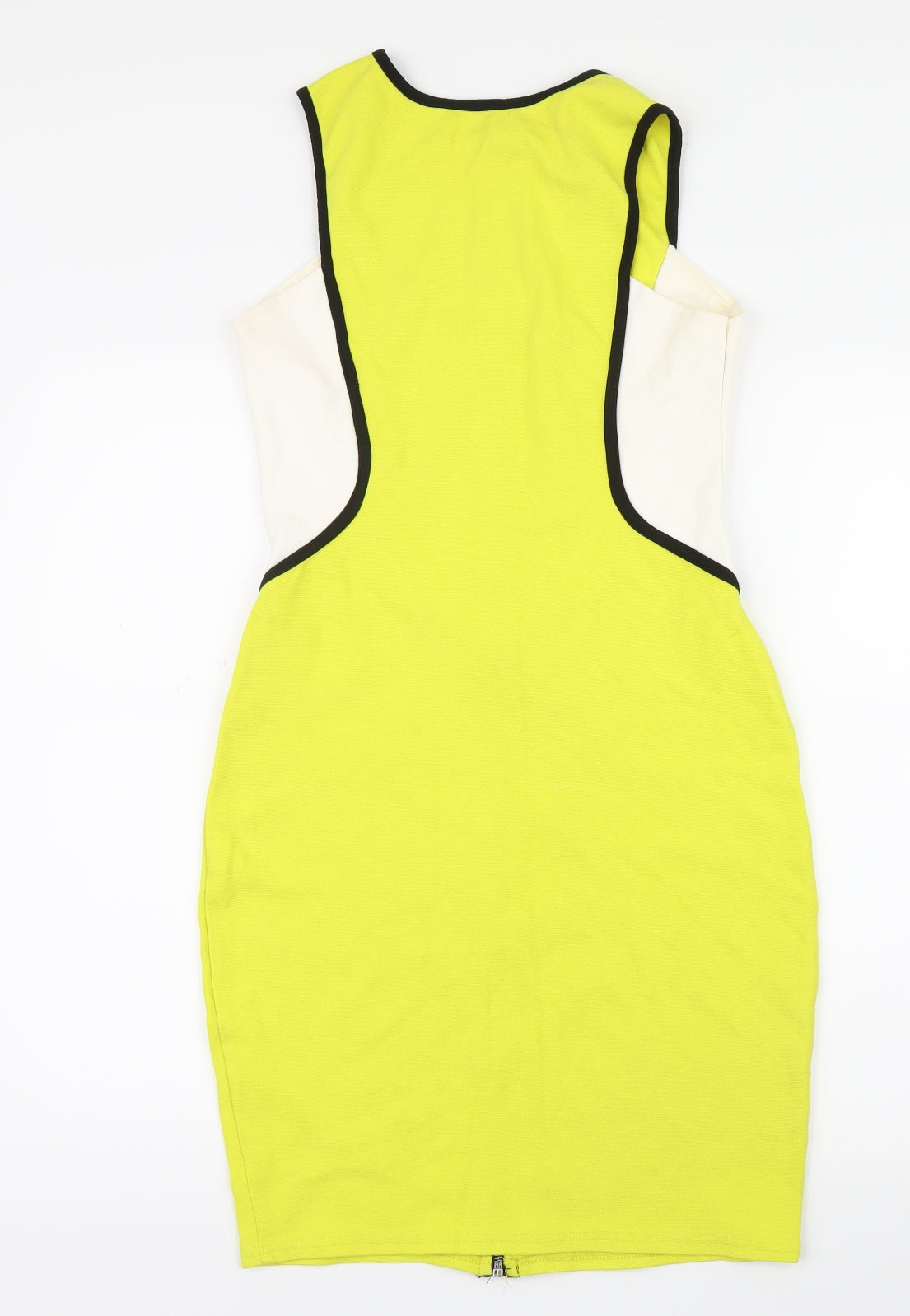River Island Womens Yellow   Bodycon  Size 12