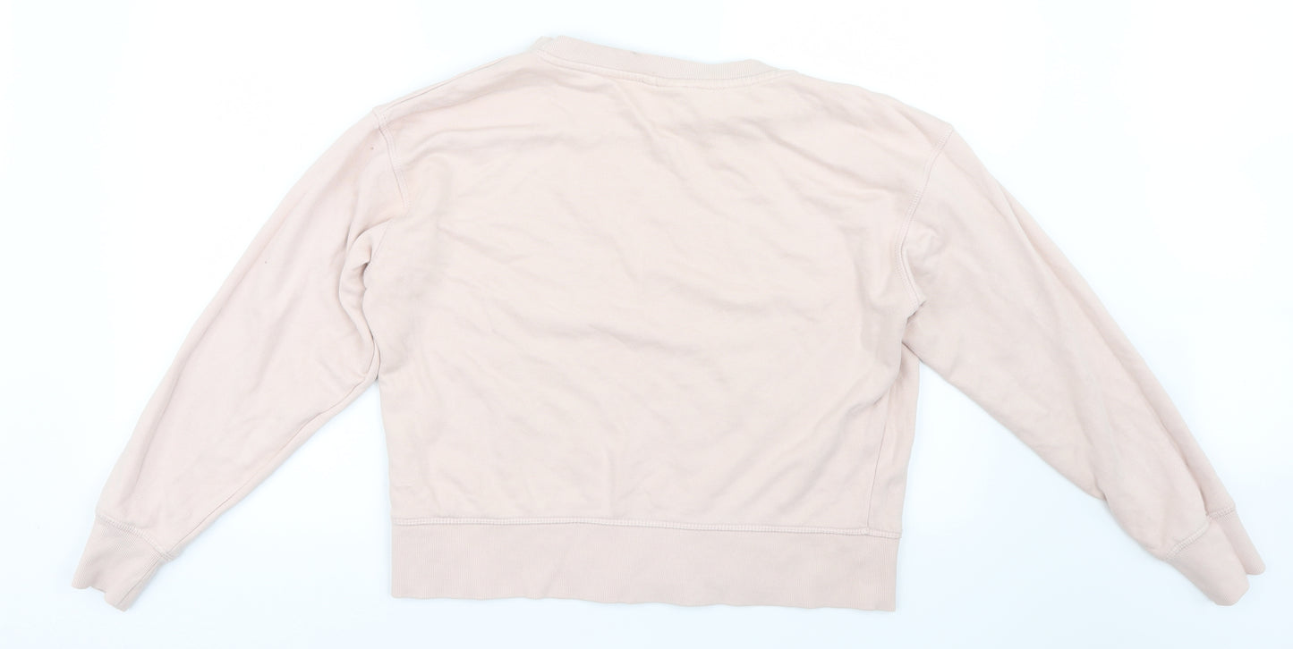 H&M Womens Pink   Pullover Jumper Size 10
