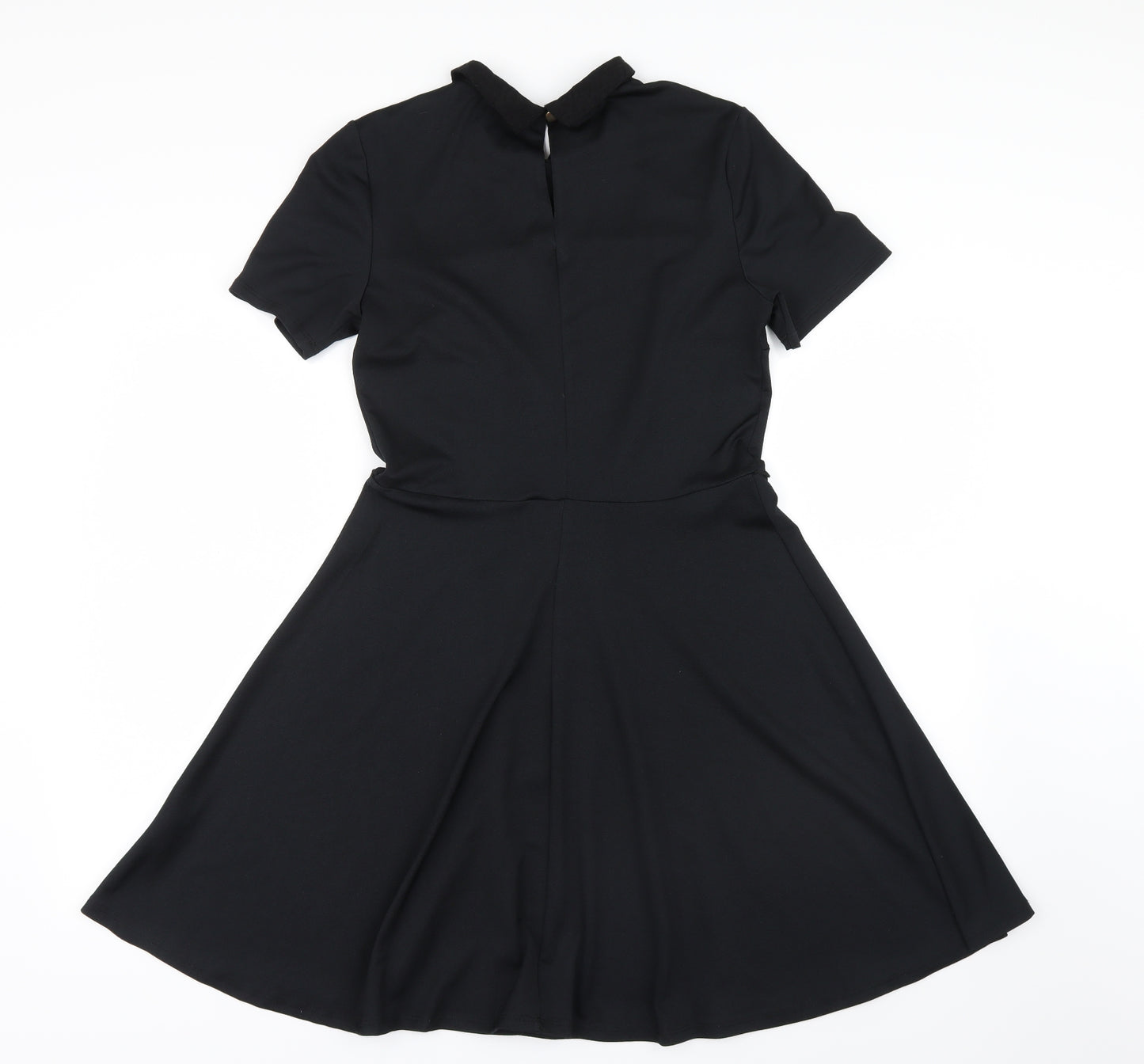 Warehouse Womens Black   Fit & Flare  Size 10