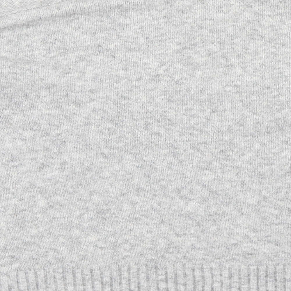 NEXT Womens Grey  Knit Pullover Jumper Size M