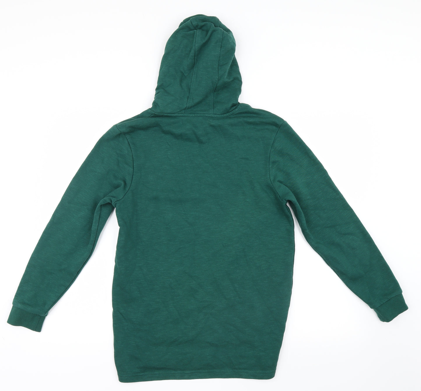 George Boys Green  Knit Pullover Hoodie Size 13-14 Years