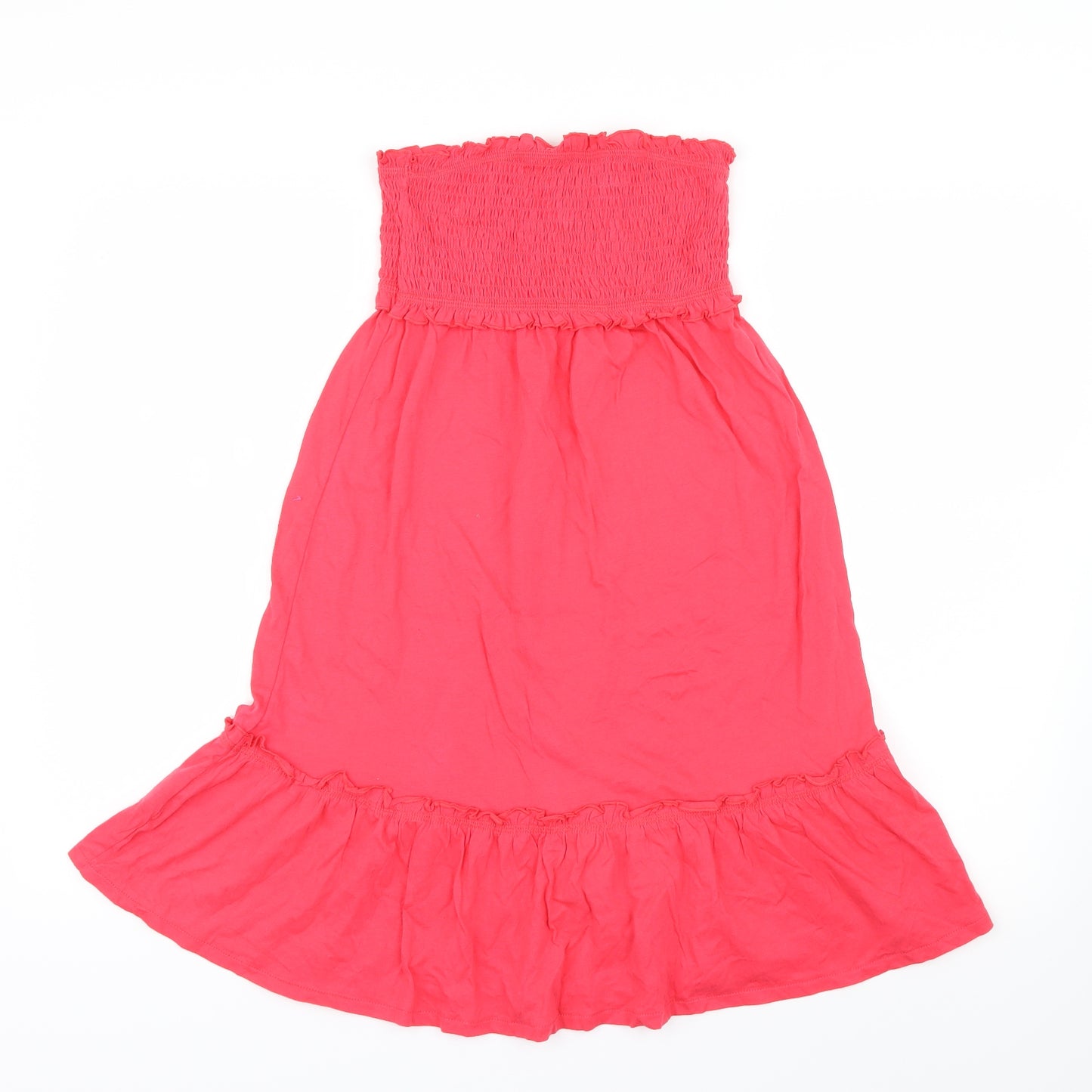 Papaya Beach Womens Pink   Shirt Dress  Size 8  - Beach