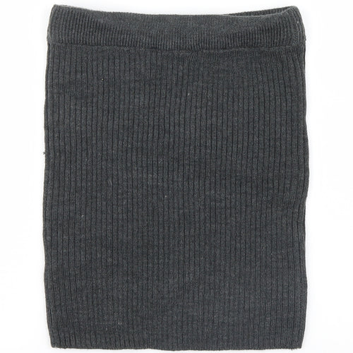 Select Womens Grey  Knit Straight & Pencil Skirt Size 6