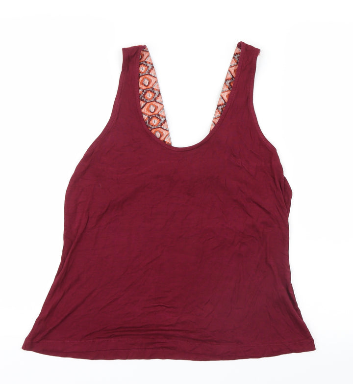 River Island Womens Purple Basic Tank Size 12