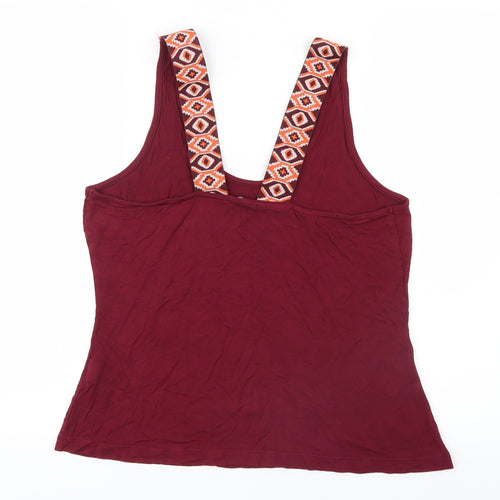 River Island Womens Purple   Basic Tank Size 12