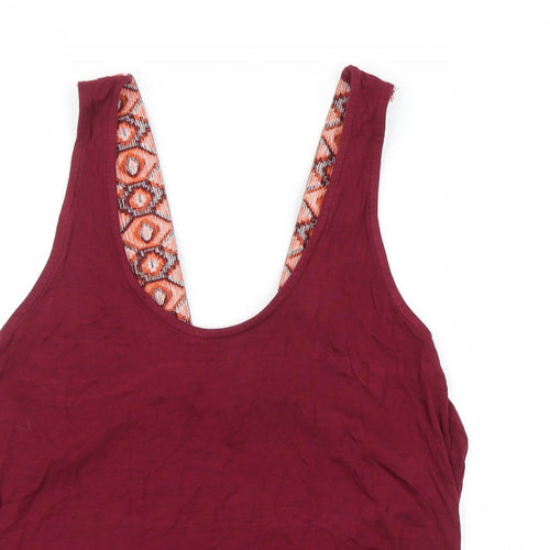 River Island Womens Purple   Basic Tank Size 12
