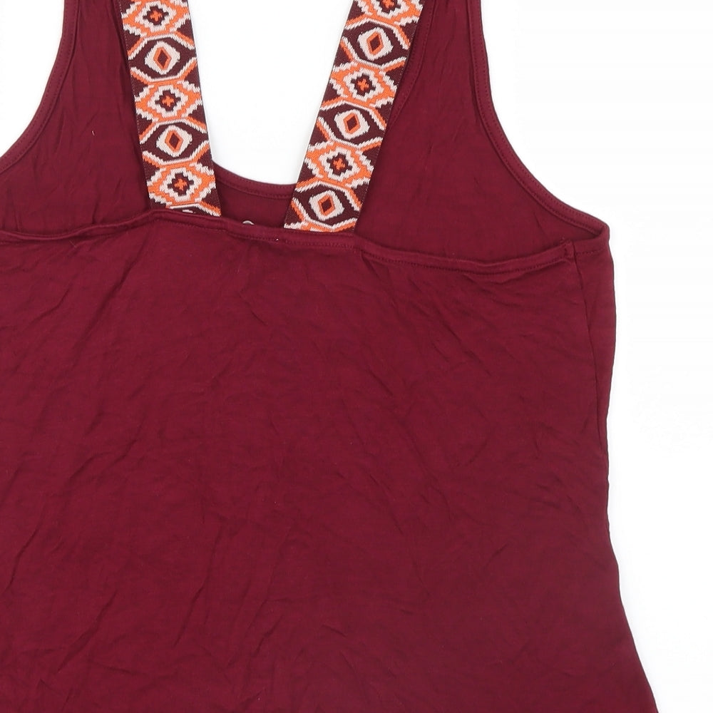 River Island Womens Purple   Basic Tank Size 12
