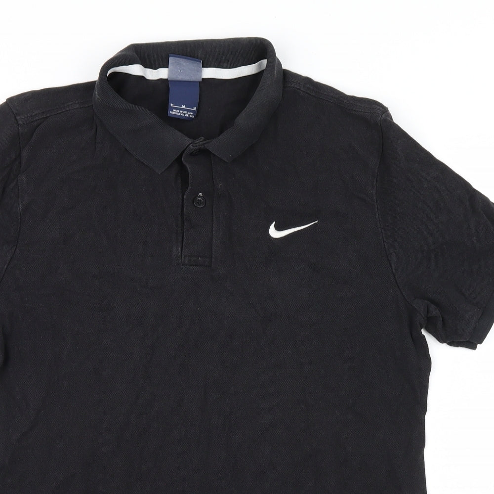 Nike Mens Black    Polo Size M