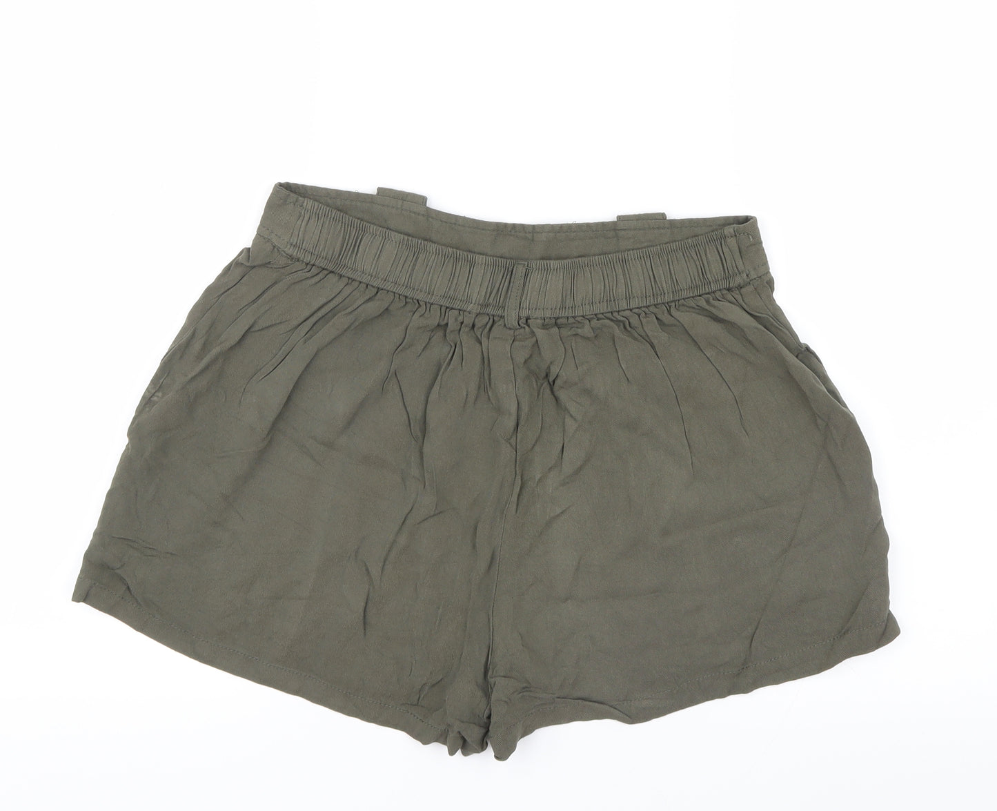 New Look Womens Green   Hot Pants Shorts Size 10
