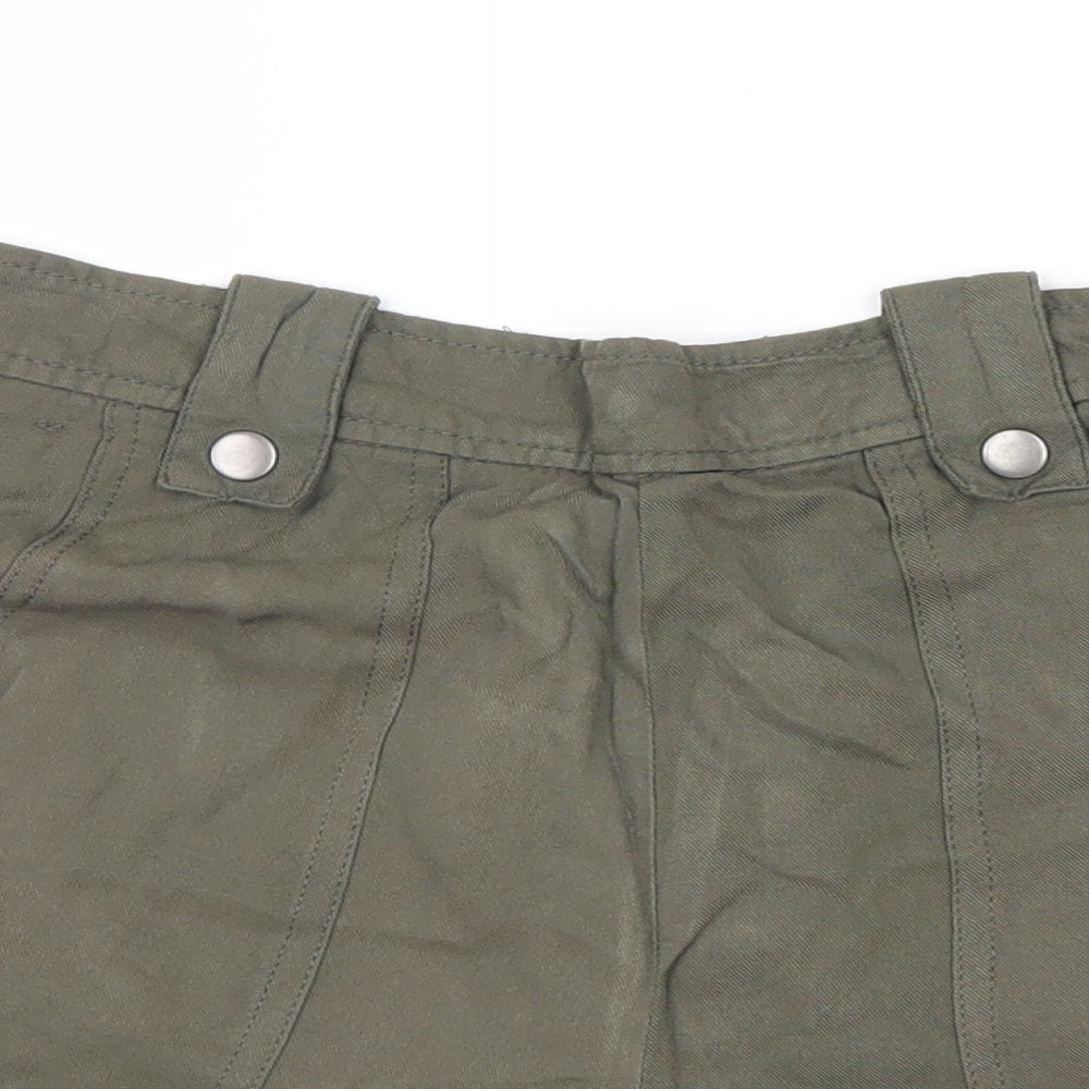 New Look Womens Green   Hot Pants Shorts Size 10