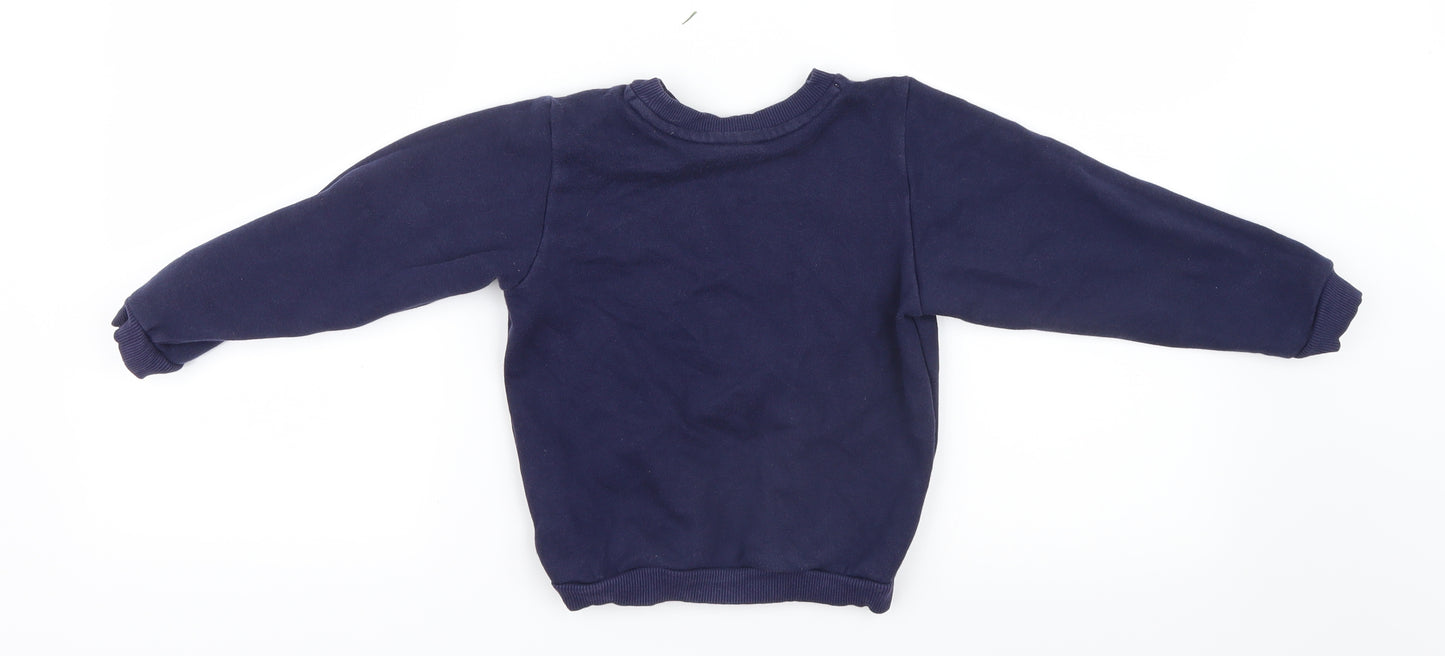 PUMA Baby Blue  Knit Pullover Jumper Size 12-18 Months