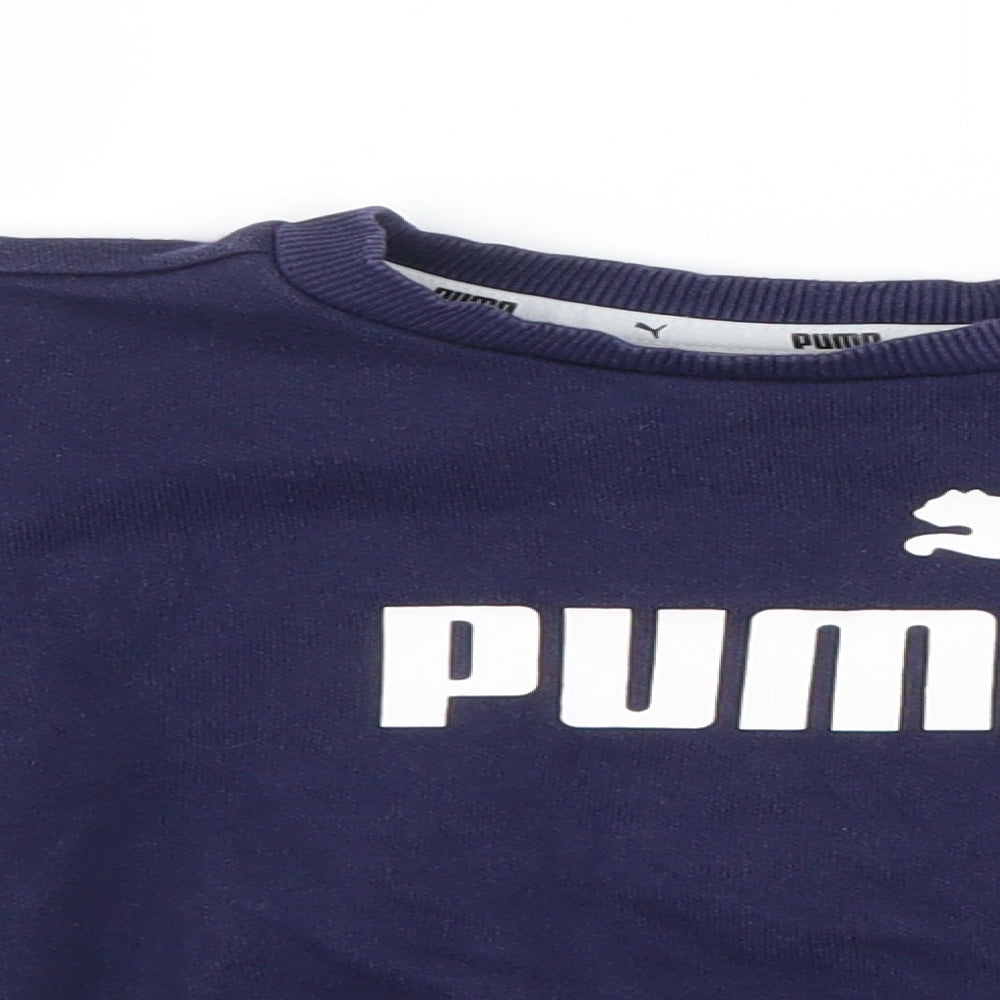 PUMA Baby Blue  Knit Pullover Jumper Size 12-18 Months