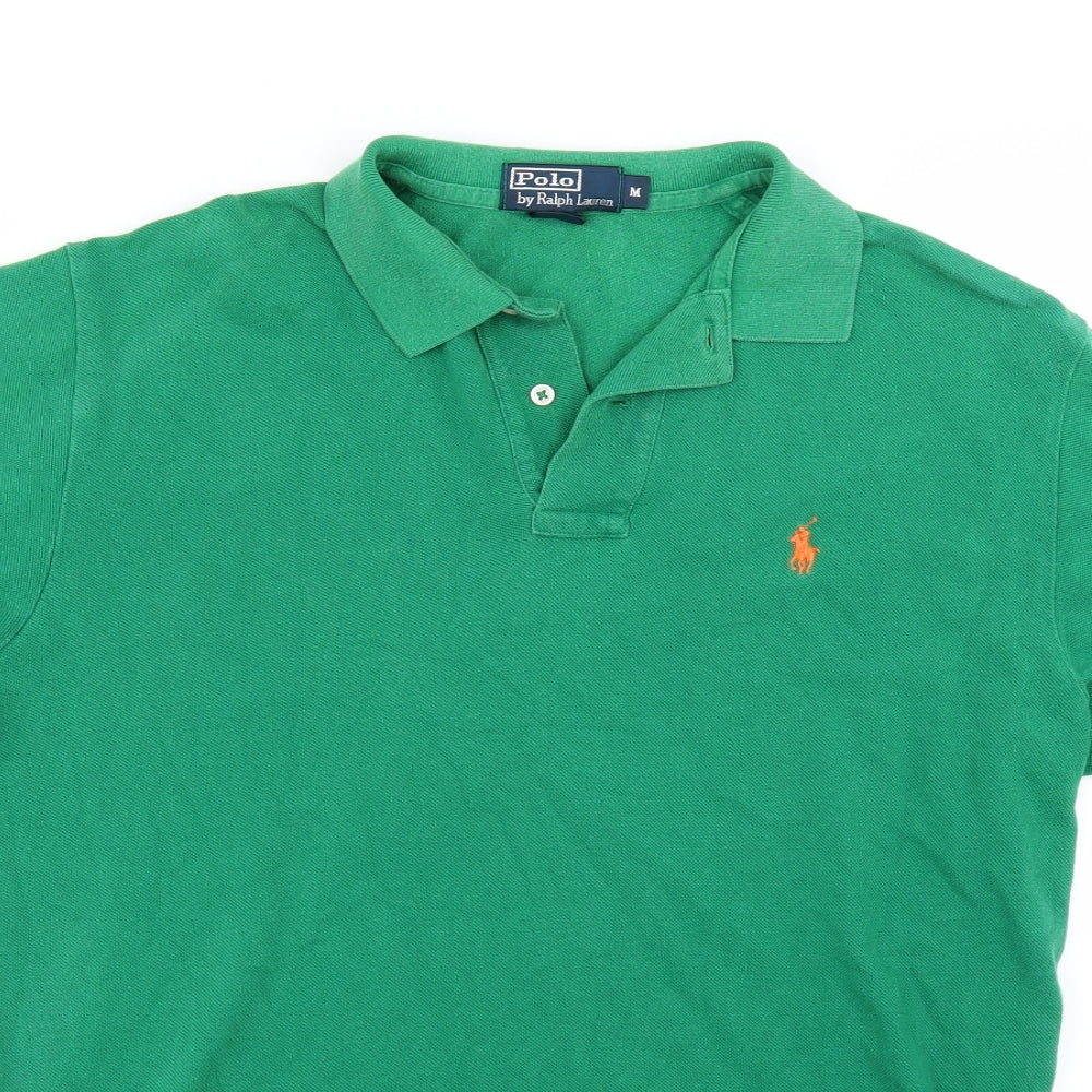 Polo Ralph Lauren Mens Green    Polo Size M