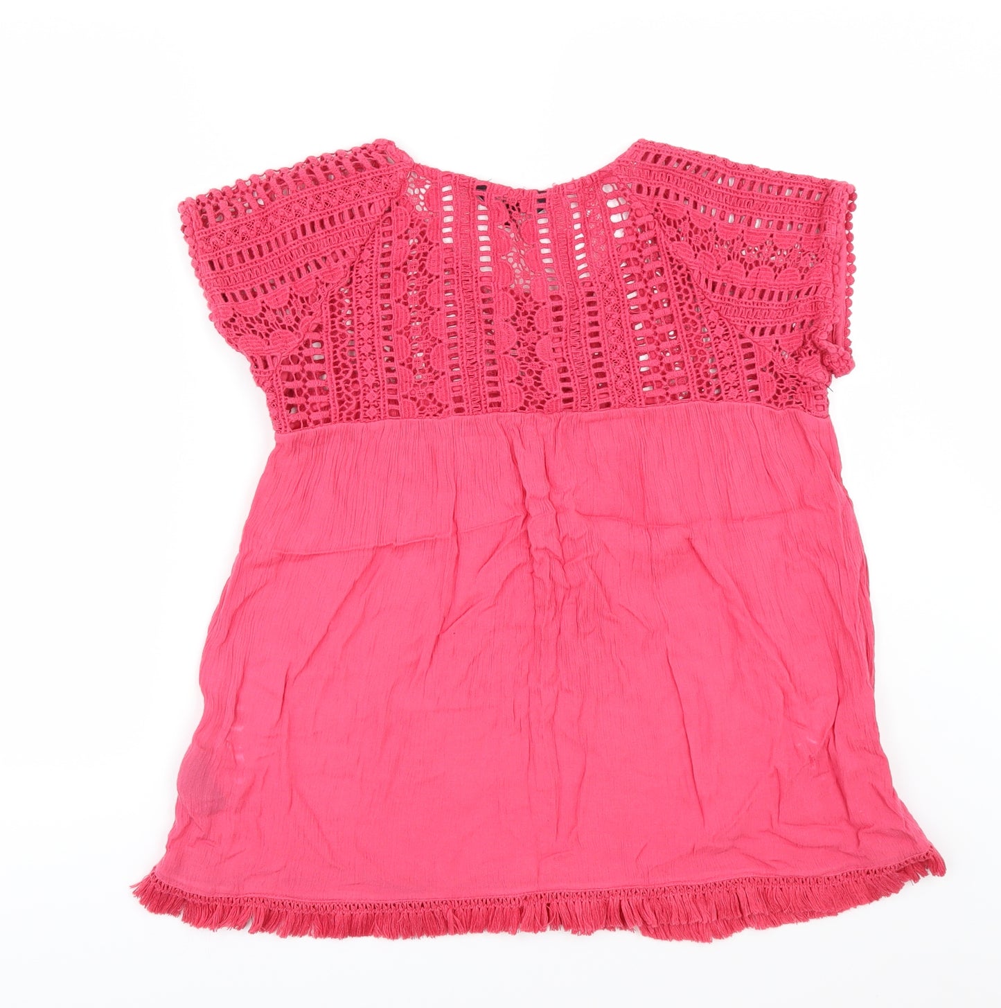 NEXT Womens Pink   Tunic Blouse Size 8