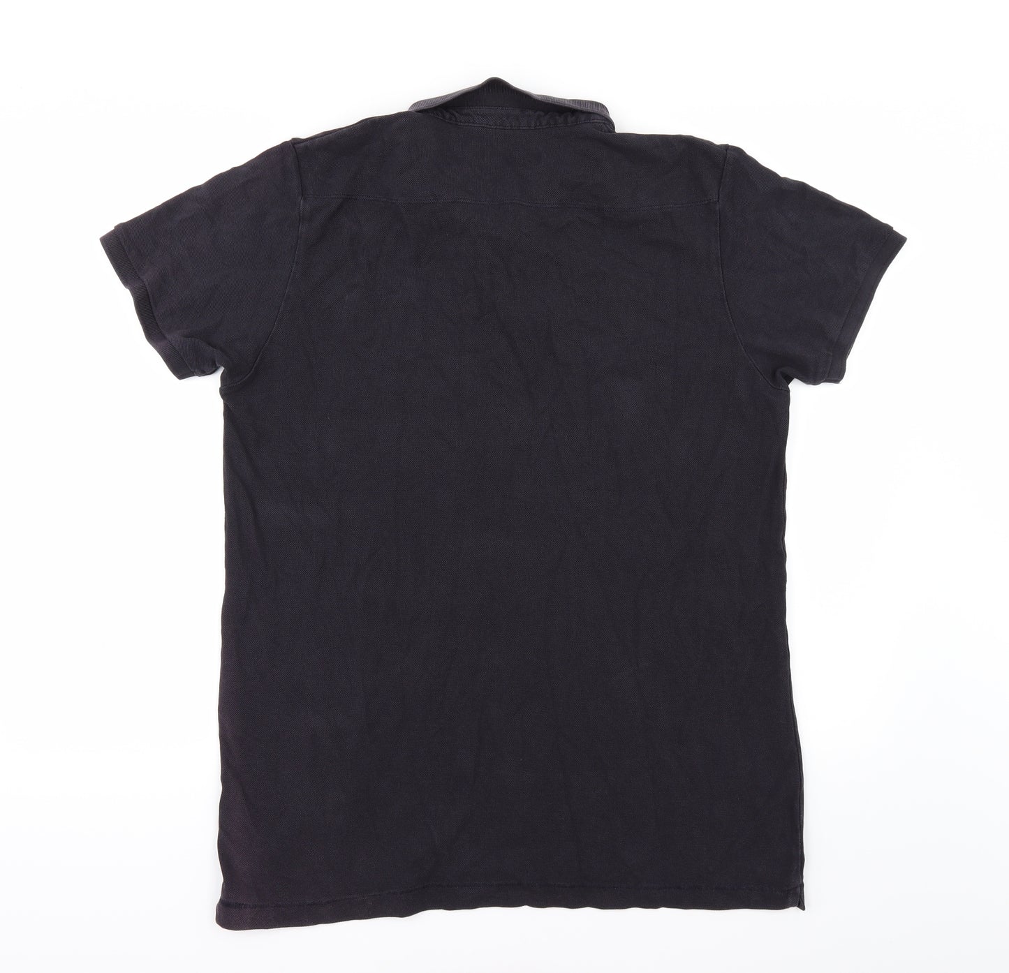 French Connection Mens Blue    Polo Size L
