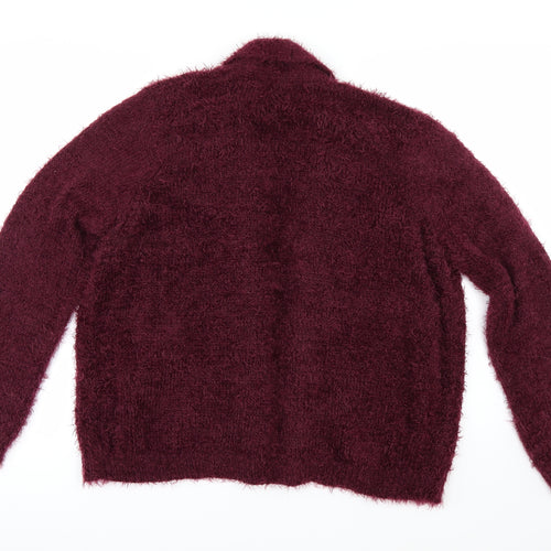 Papaya Womens Red   Cardigan Jumper Size 12