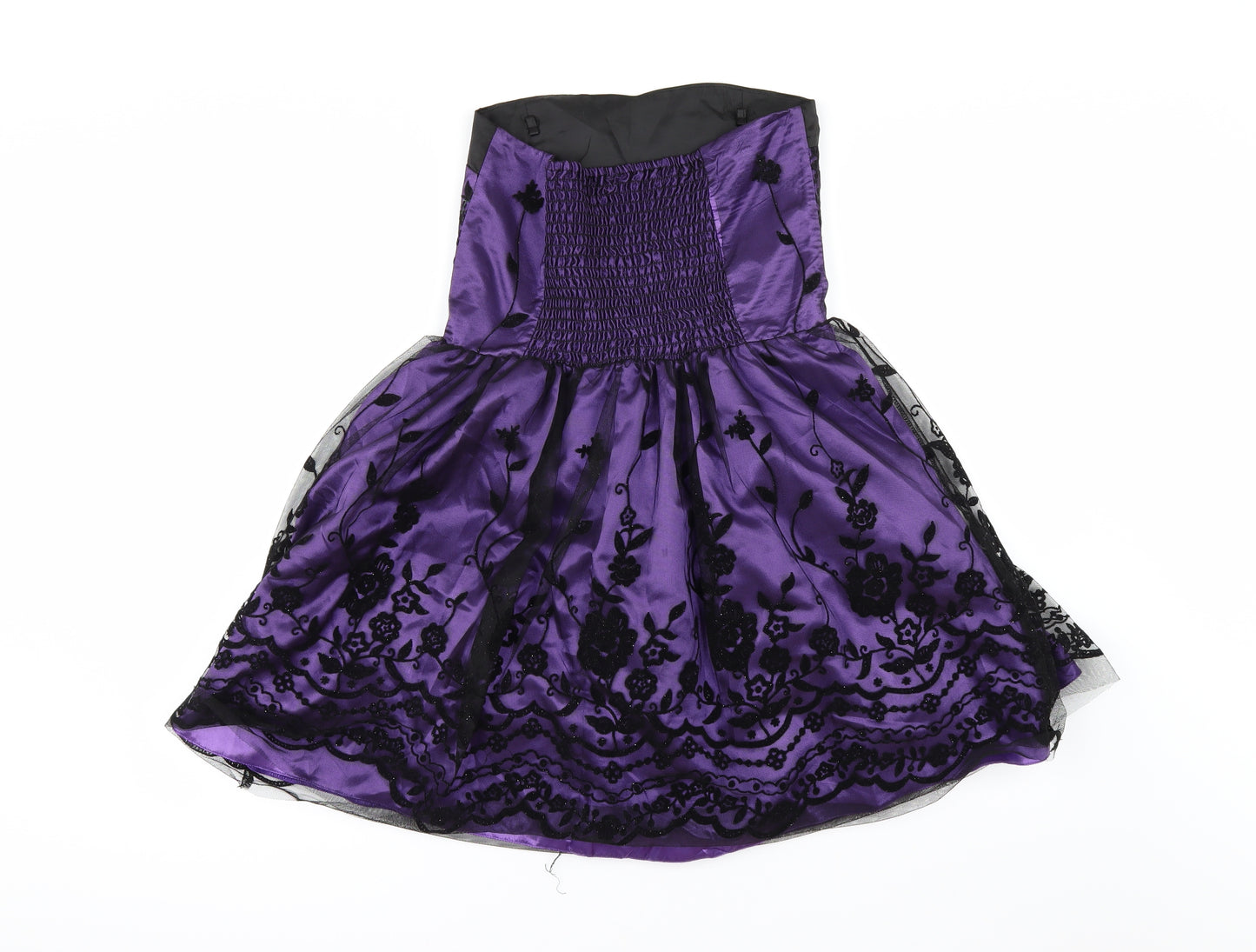 Charms Girls Purple   Ball Gown  Size 13 Years