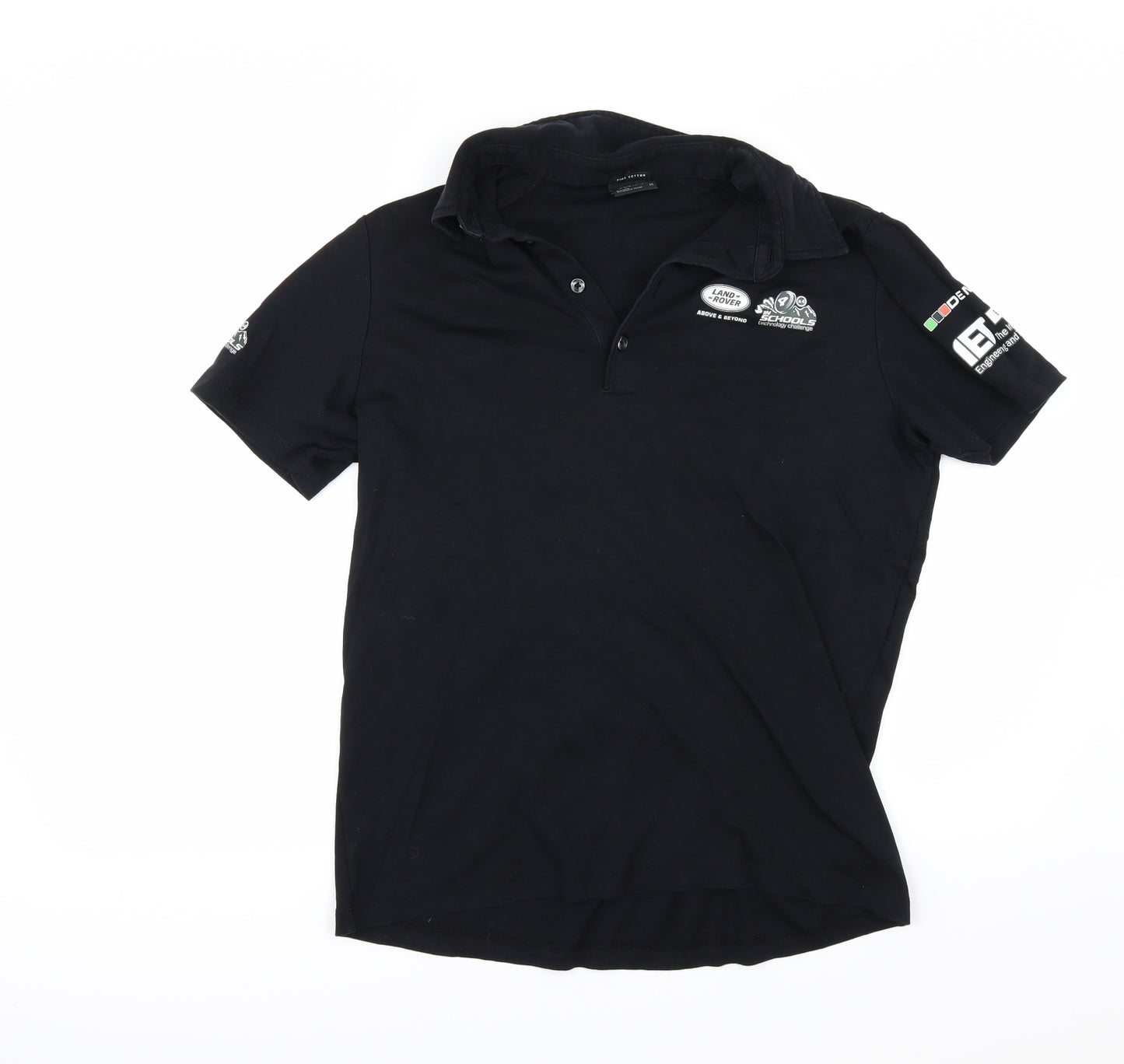 Teejays Mens Black    Polo Size M