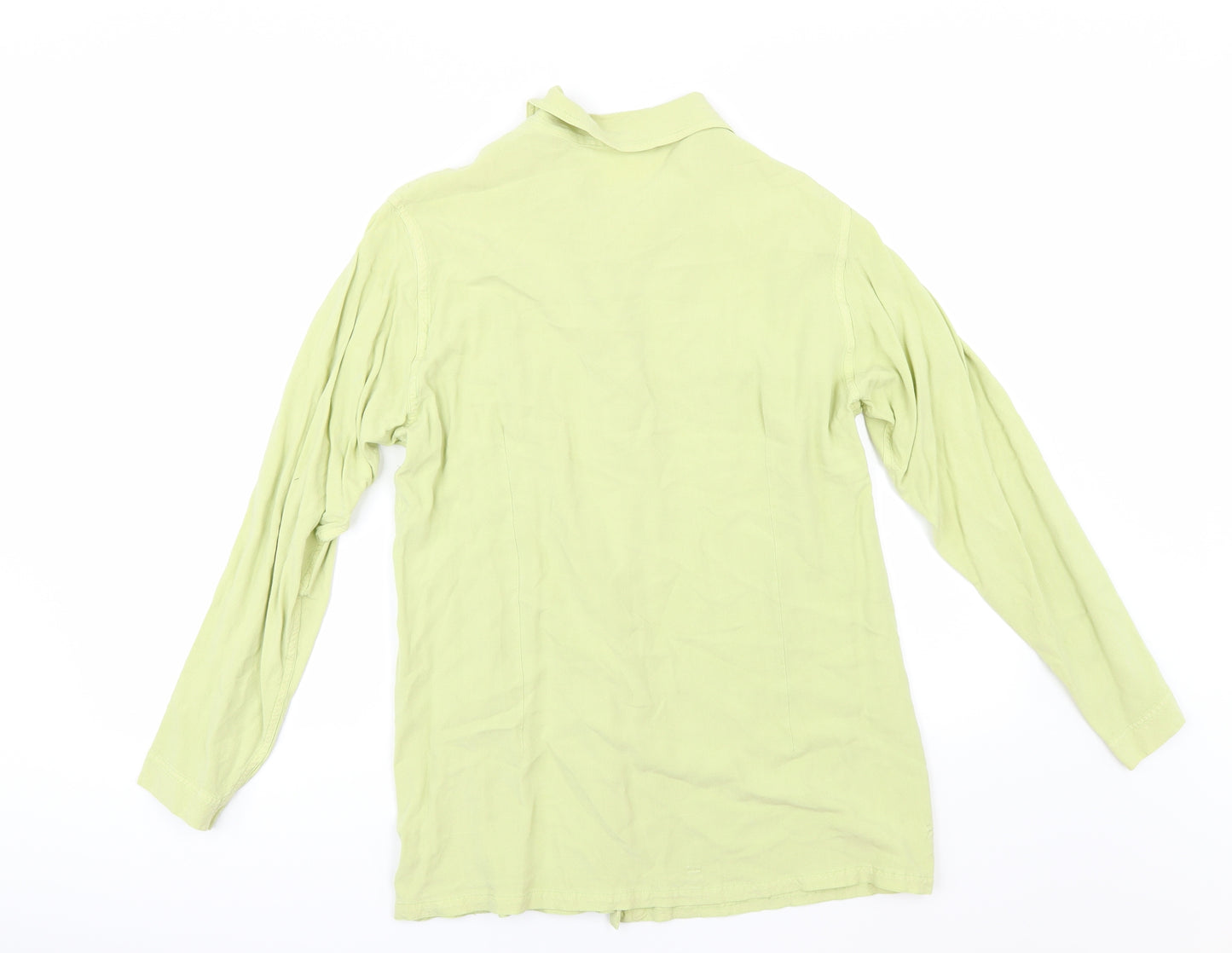 Offshoot Womens Green   Tunic Button-Up Size M