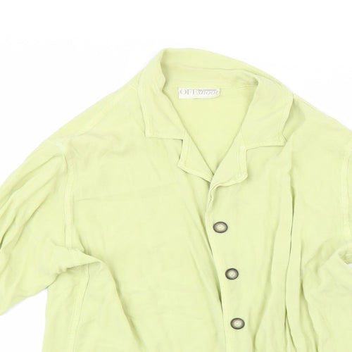 Offshoot Womens Green   Tunic Button-Up Size M