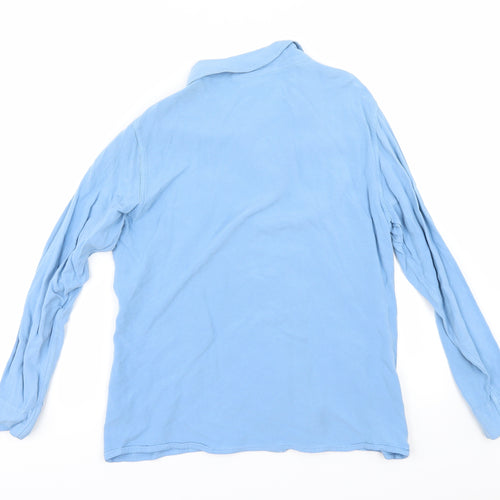 off shore Womens Blue   Tunic Button-Up Size M