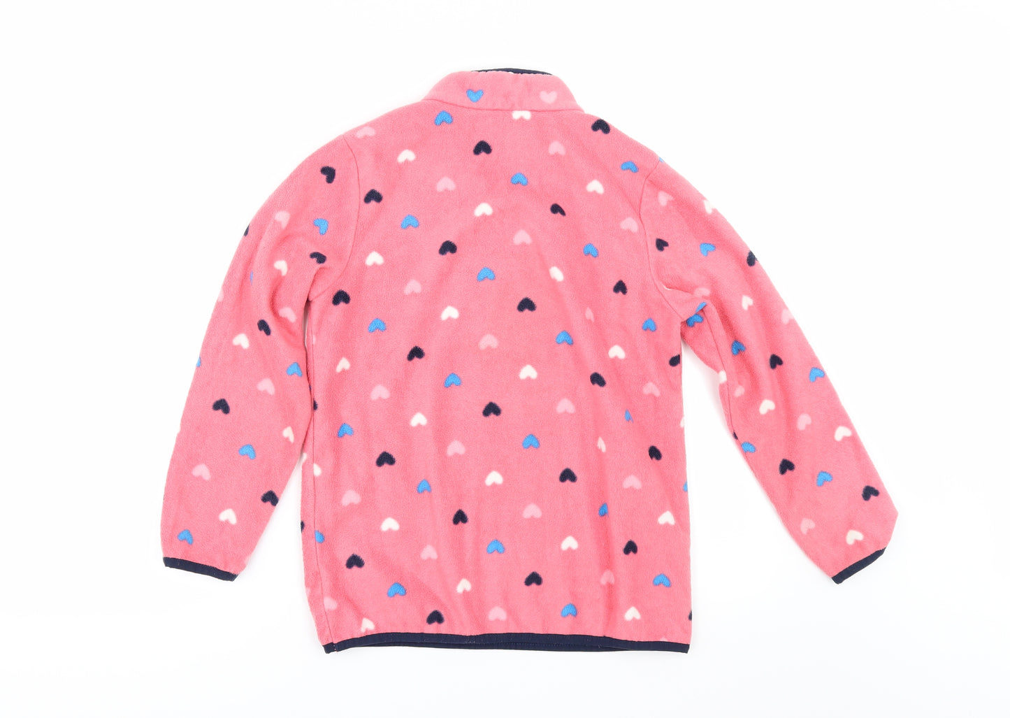 Board Angels Girls Pink Geometric  Jacket  Size 9-10 Years