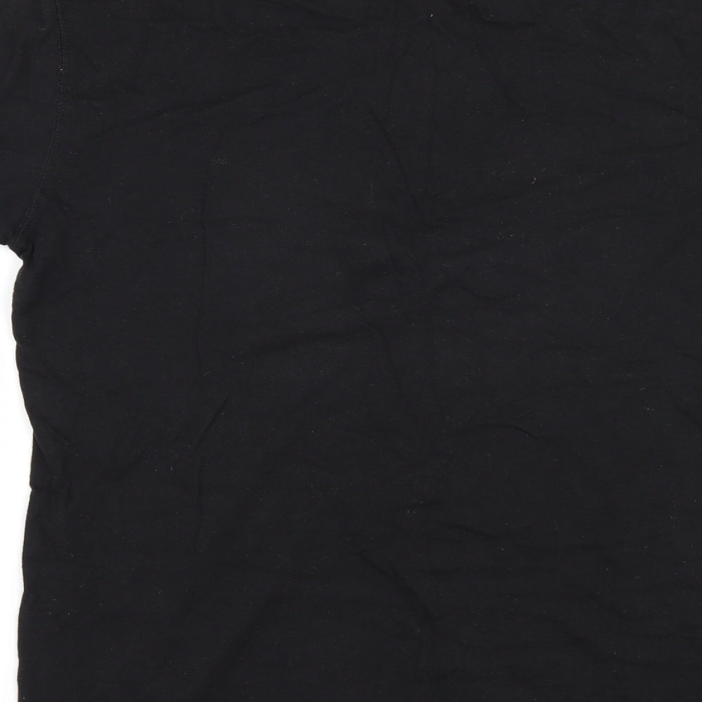 Darkside Mens Black    T-Shirt Size M
